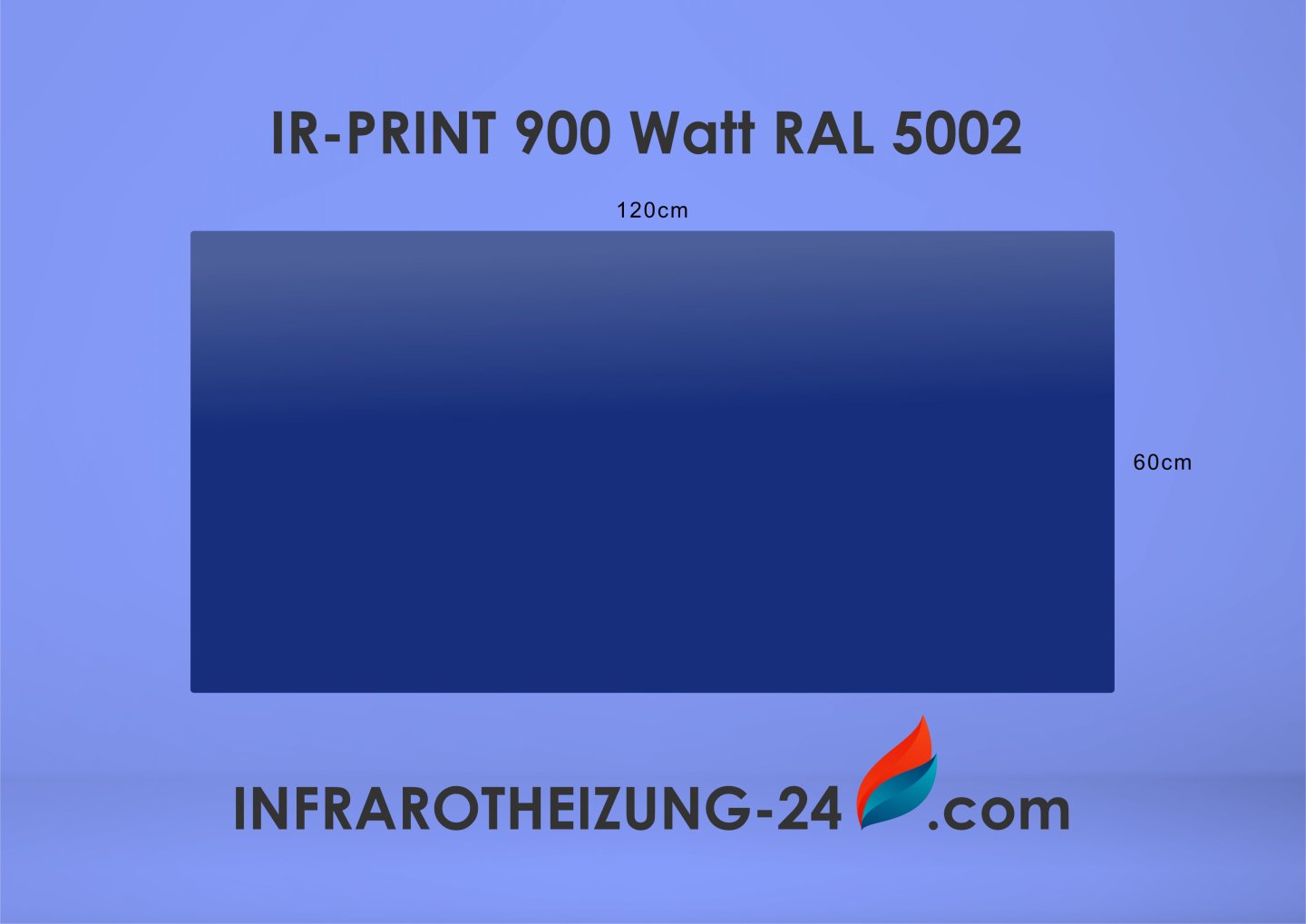 Infrarotheizung 900 Watt RAL 5022